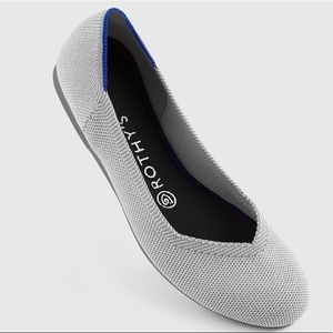 Rothy’s Flax Birdseye Grey Rounds